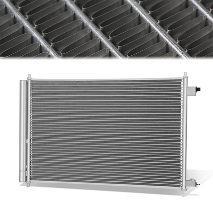 CONDENSADOR CHEVROLET CITY EXPRESS 2015-2018 / NISSAN NV200 2013-2021 - ALUMINUM - SILVER