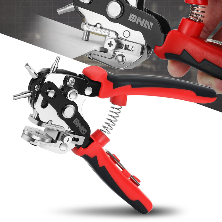 HERRAMIENTAS MULTI-FUNCTION HOLE PUNCH - 6 IN 1