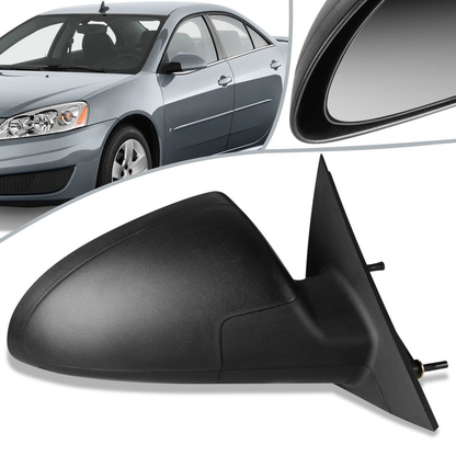RETROVISOR MIRROR - OEM - 05-10 PONTIAC G6 SEDAN - POWERED - TEXTURED - BLACK - RIGHT