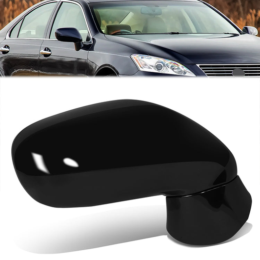 RETROVISOR MIRROR - OE STYLE - LEXUS ES350 08-09 - WITH POWER WITH HEATED GLASS WITH MEMORY - PASSENGER SIDE - PAINT TO MATCH - BLACK