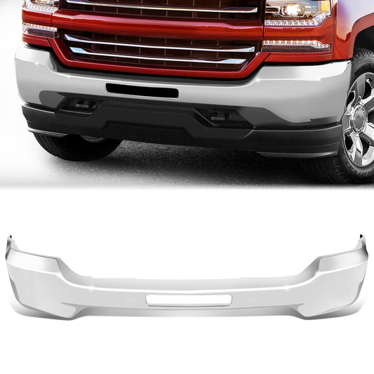 DEFENSA CHEVY CHEVROLET SILVERADO 1500 84029812-PFM ,CHROME,WITHOUT  SENSOR HOLE, WITHOUT FOGLIGHT