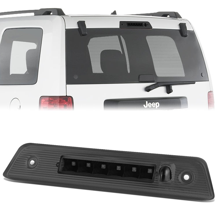 LUZ DE FRENO 08-12 JEEP LIBERTY - LED - BLACK / SMOKE
