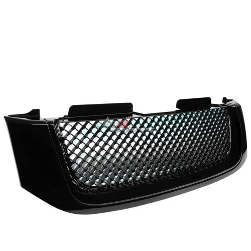 PARRILLA GRILLE - 02-09 GMC ENVOY / 02-06 GMC ENVOY XL / 04-05 GMC XUV - HONEYCOMB MESH STYLE - ABS - BLACK