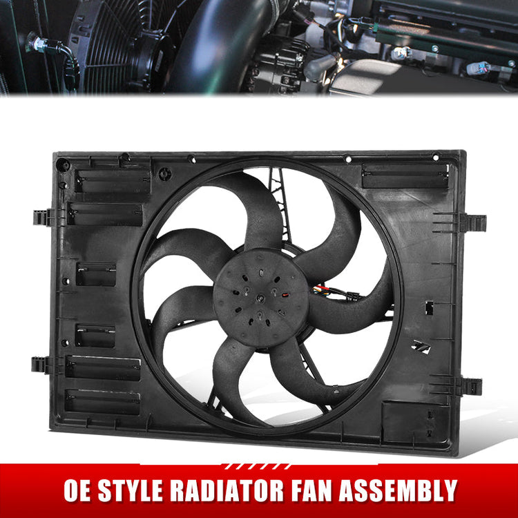 ABANICOS OE STYLE -AUDI A3 2015-2020 / AUDI A3 QUATTRO 2015-2020 / VOLKSWAGEN GOLF 2015-2019 / VOLKSWAGEN GTI 2015-2020 / VOLKSWAGEN JETTA 2019-2021 - 1.8L, 2.0L GASOLINE