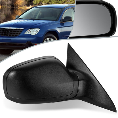RETROVISOR MIRROR - OEM - 04-08 CHRYSLER PACIFICA - POWERED - HEATED - FOLDING - W/ TEXTURED BLACK - RIGHT