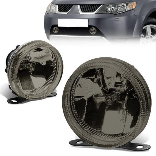 FAROS DE NIEBLA UNIVERSAL - ROUND - 3.5 INCH - H3 BULB - SMOKE