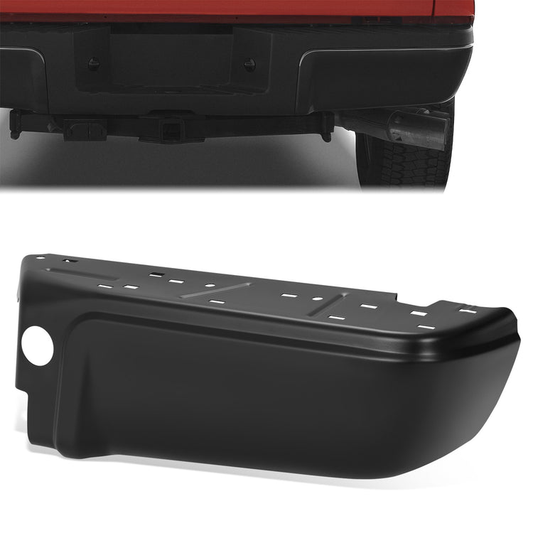 DEFENSA 08-16 FORD F-250 SUPER DUTY / 08-16 FORD F-350 SUPER DUTY / 08-16 FORD F-450 SUPER DUTY 2008-2016 - WITHOUT PARK ASSIST - RIGHT - BLACK