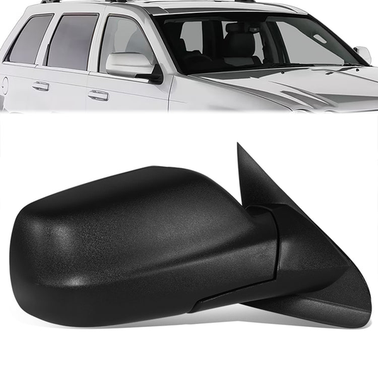 RETROVISOR MIRROR - OE STYLE - JEEP GRAND CHEROKEE 05-10 - WITH POWER WITH HEATED GLASS WITH MEMORY - PASSENGER SIDE - PAINT TO MATCH - BLACK