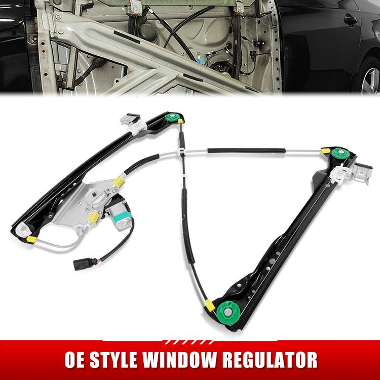 REGULADOR DE VENTANA WINDOW MOTORS & REGULATORS - FORD FOCUS 2000-2007 - 2DR HATCHBACK - METALLIC - BARE STEEL / PLASTIC
