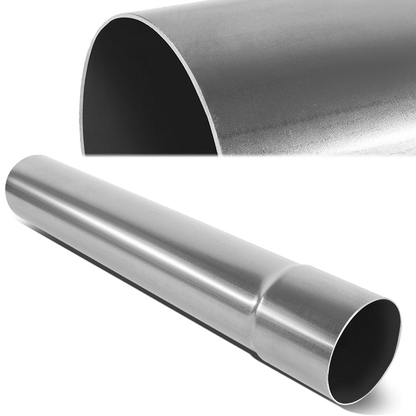 nan EXHAUST PIPE TUBING - STRAIGHT - 1PC - 3.0"-3.15" FLARED - OD CUSTOM 18" - 18 GAUGE - STAINLESS STEEL