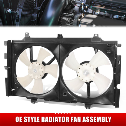 ABANICOS OE STYLE -DS MAXMA '89-'94 RAD.COOLING FAN ASS'Y