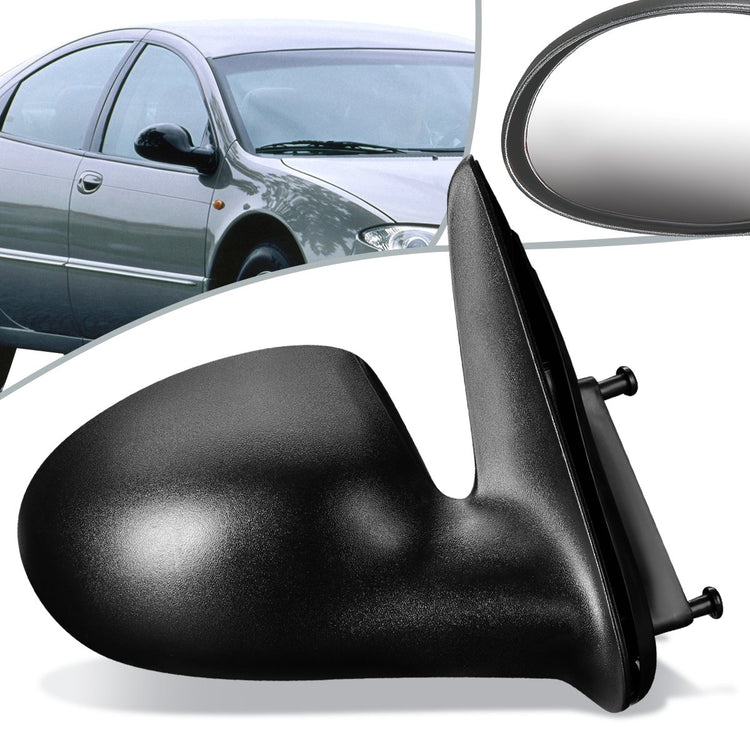 RETROVISOR MIRROR - OEM - 04-10 CHRYSLER PT CRUISER - POWERED - TEXTURED - BLACK - RIGHT