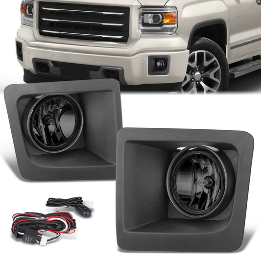 FAROS DE NIEBLA 14-15 GMC SIERRA 1500 - 5202 BULB - SMOKED