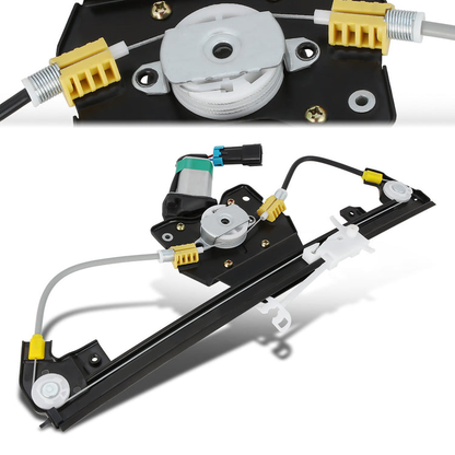 REGULADOR DE VENTANA WINDOW MOTORS & REGULATORS - METALLIC - 12-19 FIAT 500 - METALLIC - BARE STEEL/PLASTIC