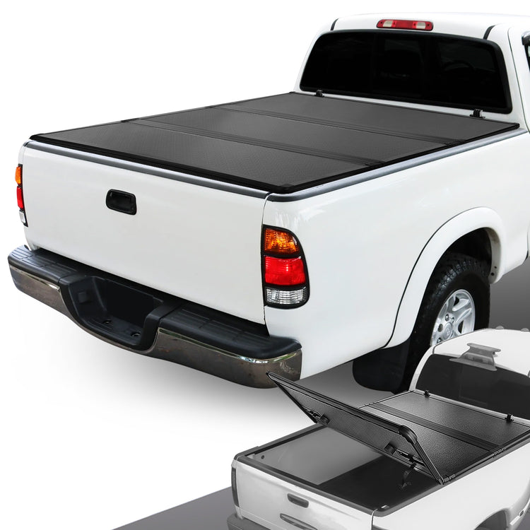 TAPADERA DE CAJUELA TONNEAU COVER - HARD TRI-FOLD - 00-06 TOYOTA TUNDRA - FITS 6.5FT FLEETSIDE / STYLESIDE BED MODELS ONLY