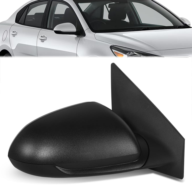 RETROVISOR MIRROR - OE STYLE - KIA RIO 18-20 - WITH MANUAL - PASSENGER SIDE - PAINT TO MATCH - BLACK