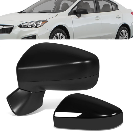 RETROVISOR MIRROR - OE STYLE - SUBARU IMPREZA 17-23 - WITH POWER - DRIVER SIDE - PAINT TO MATCH - BLACK
