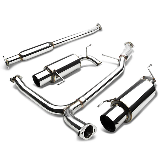 TUBERIA CATBACK CATBACK - 98-02 HONDA ACCORD V6 - DUAL TIP - STAINLESS STEEL
