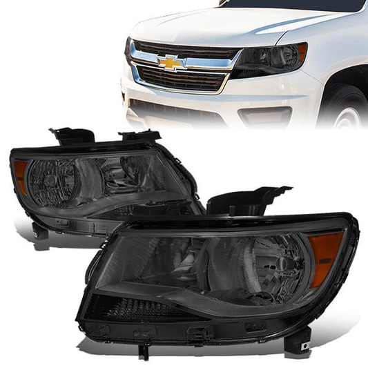 FAROS 15-17 CHEVY COLORADO 4-DOOR - SMOKE HOUSING / AMBER CORNER - H11 LOW BEAM / 9005 HIGH BEAM
