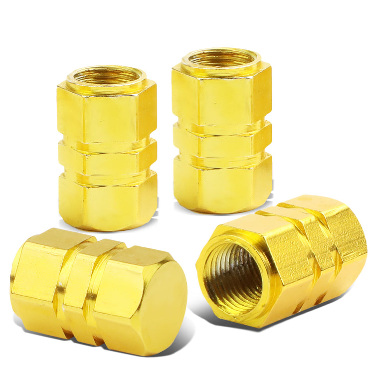 ACCESORIOS 17MM / 1.00" TALL - HEXAGON STYLE - GOLD