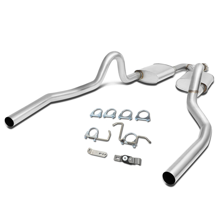 TUBERIA CATBACK CATBACK - 99-04 FORD MUSTANG 3.7L - STAINLESS STEEL