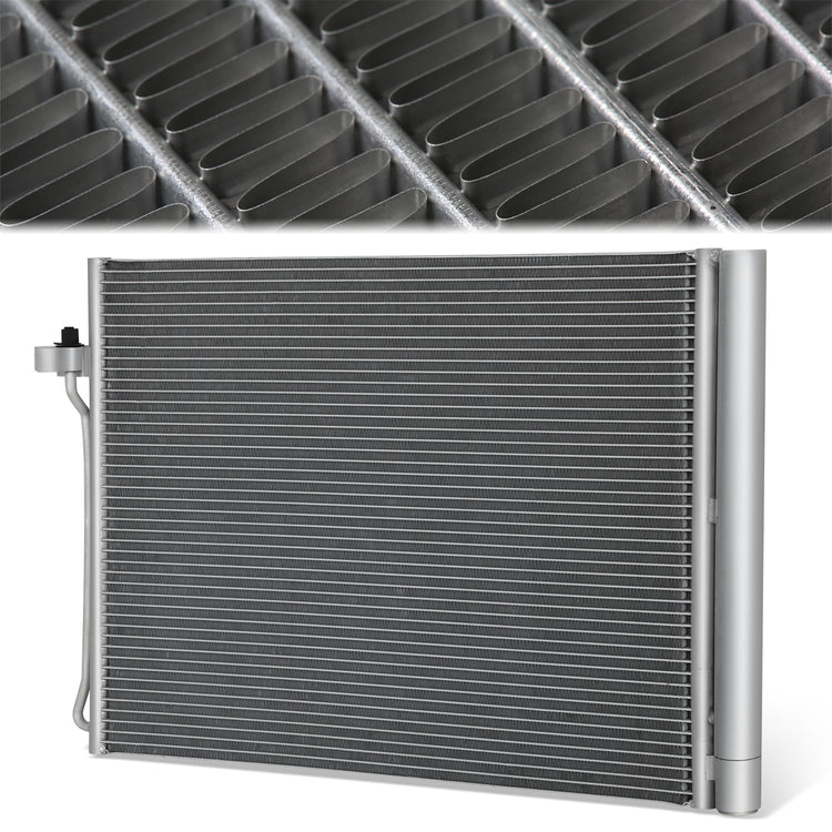 CONDENSADOR BMW X5 07-18 - BMW X6 08-19 - ALUMINUM