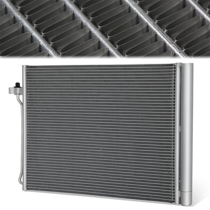 CONDENSADOR BMW X5 07-18 - BMW X6 08-19 - ALUMINUM