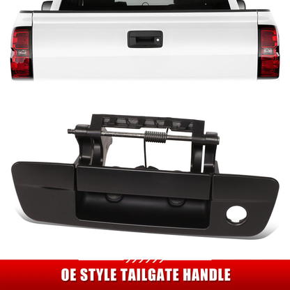 MANIJA DOOR HANDLE COVERS - 09-21 RAM 1500-3500 - ABS PLASTIC / STAINLESS STEEL - PRIMERED BLACK