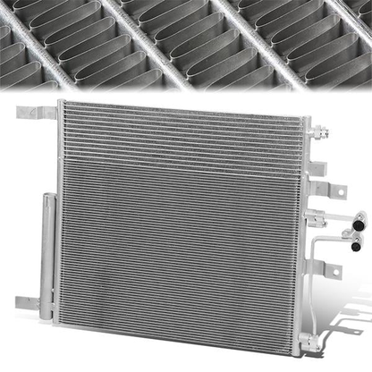 CONDENSADOR 13-16 DGE RAM 1500 - FITS 3.0L, 3.6L ENGINE MODLES - ALUMINIUM