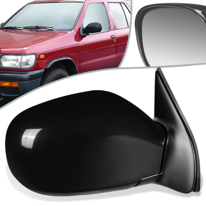 RETROVISOR MIRROR - OEM - 99-00 NISSAN PATHFINDER - POWERED - HEATED - PAINTABLE - BLACK - RIGHT