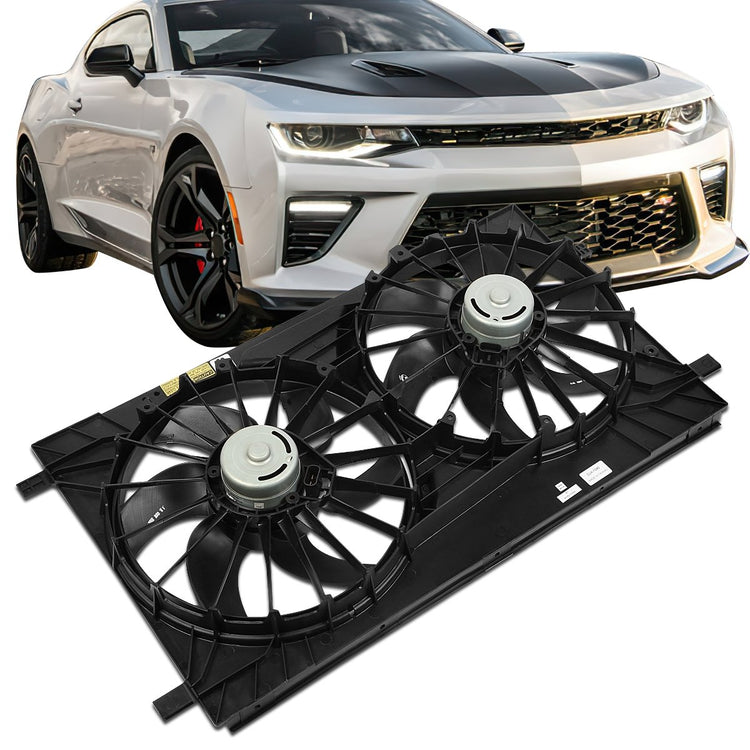 ABANICOS OE STYLE - 11-14 CHRYSLER 200 / 07-10 CHRYSLER SEBRING / 08-14 DODGE AVENGER / 07-12 DODGE CALIBER / 07-17 JEEP COMPASS - 07-16 JEEP PATRIOT - FITS 2.0L 2.4L 2.7L 3.5L 3.6L MODELS