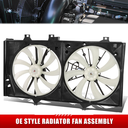 ABANICOS OE STYLE -LEXUS ES350 2013-2018 / TOYOTA AVALON 2013-2018 / TOYOTA CAMRY 2012-2017 - 3.5L MODELS EXCLUDING HYBRID MODELS