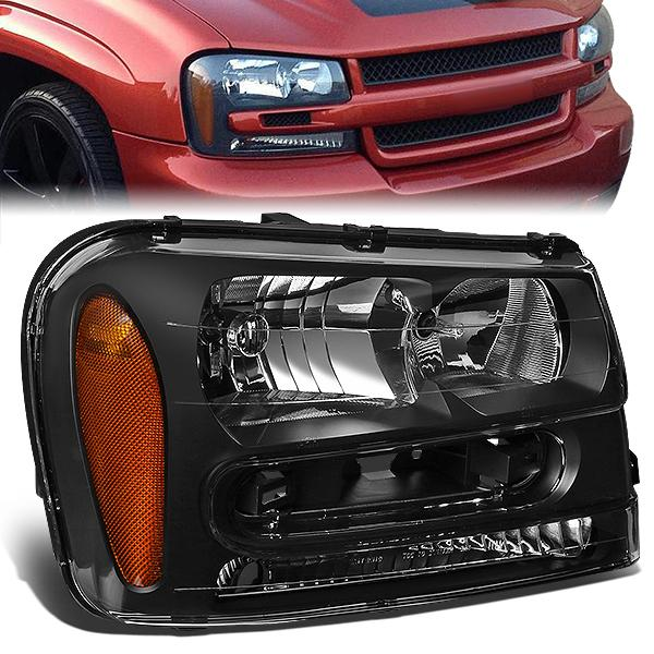 FAROS OE STYLE - 02-09 CHEVROLET TRAILBLAZER / 02-06 CHEVROLET TRAILBLAZER EXT - ONLY FITS MODELS WITH FULL LENGTH GRILL BAR - 9006 LOW BEAM / 9005 HIGH BEAM - RIGHT