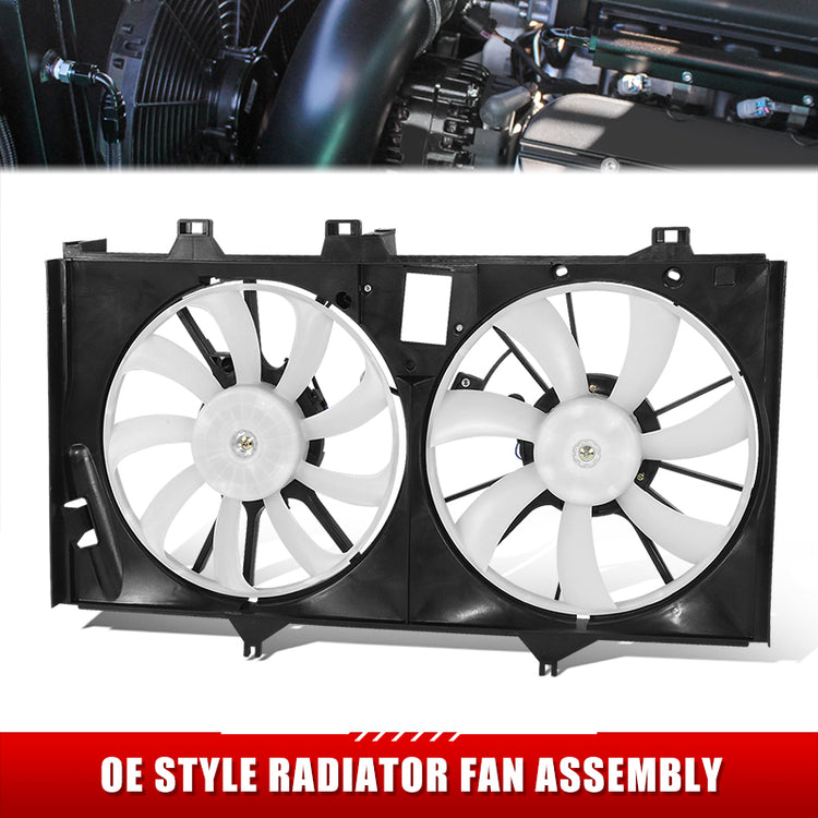 ABANICOS OE STYLE -TY CAMY '12-'14 RAD.COOLING FAN ASS'Y '12-'14 (DUAL) (HYBRID)