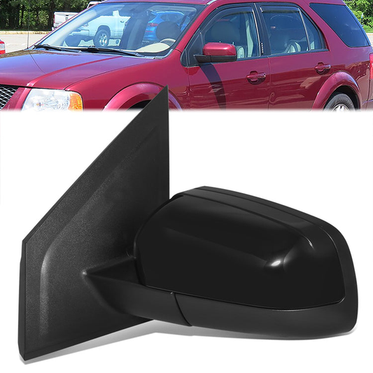 RETROVISOR MIRROR - OE STYLE - FORD FREESTYLE 05-07 - WITH POWER FOLD WITH HEATED - DRIVER SIDE - PAINT TO MATCH - BLACK