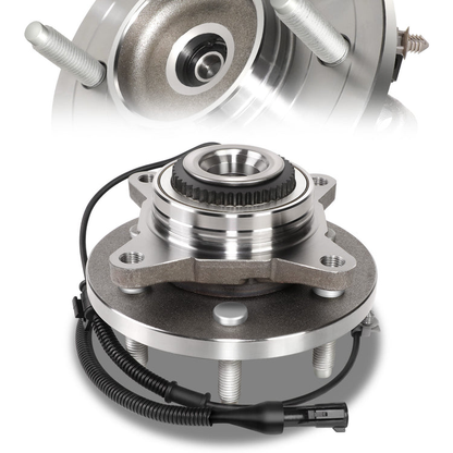 MASA DE RUEDA WHEEL HUBS & BEARINGS - FORD F-150 2009-2010 / FRONT, LEFT, RIGHT - 4WD WITH 6 LUG WHEELS