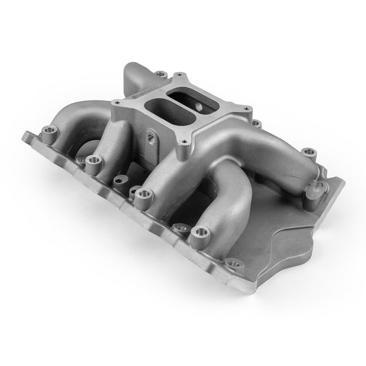 Ford 351W Block Cleveland 3V Heads Clevor MID-AIR™ MidRise Intake Manifold [Satin]
