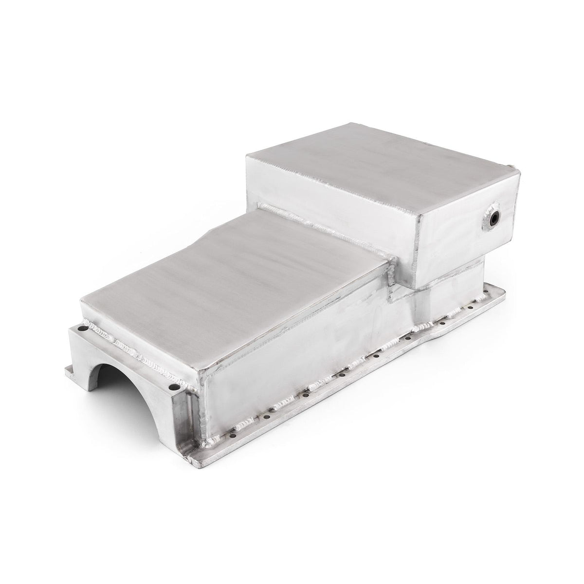 Ford 351W Windsor 7Qt Fabricated Drag Front Sump Oil Pan SVO & DART Block