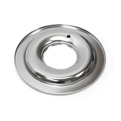 14" Chrome Flat Air Cleaner Base