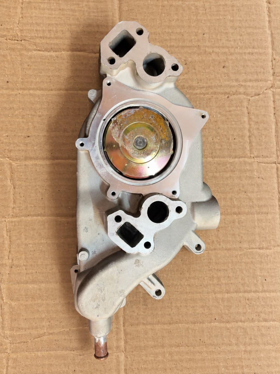 Chevy LS High Volume Aluminum LH Side Water Pump Satin F- Body Camaro