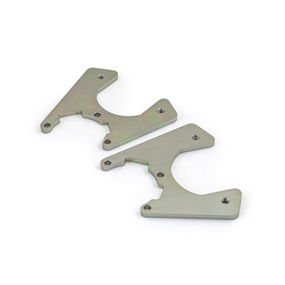 Large GM 10 12 Bolt Rear Disc Conversion Brake Bracket Kit w/ Hardware