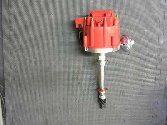 Chevy SBC 350 BBC 454 6000 Series 65K Coil HEI Distributor [Red]