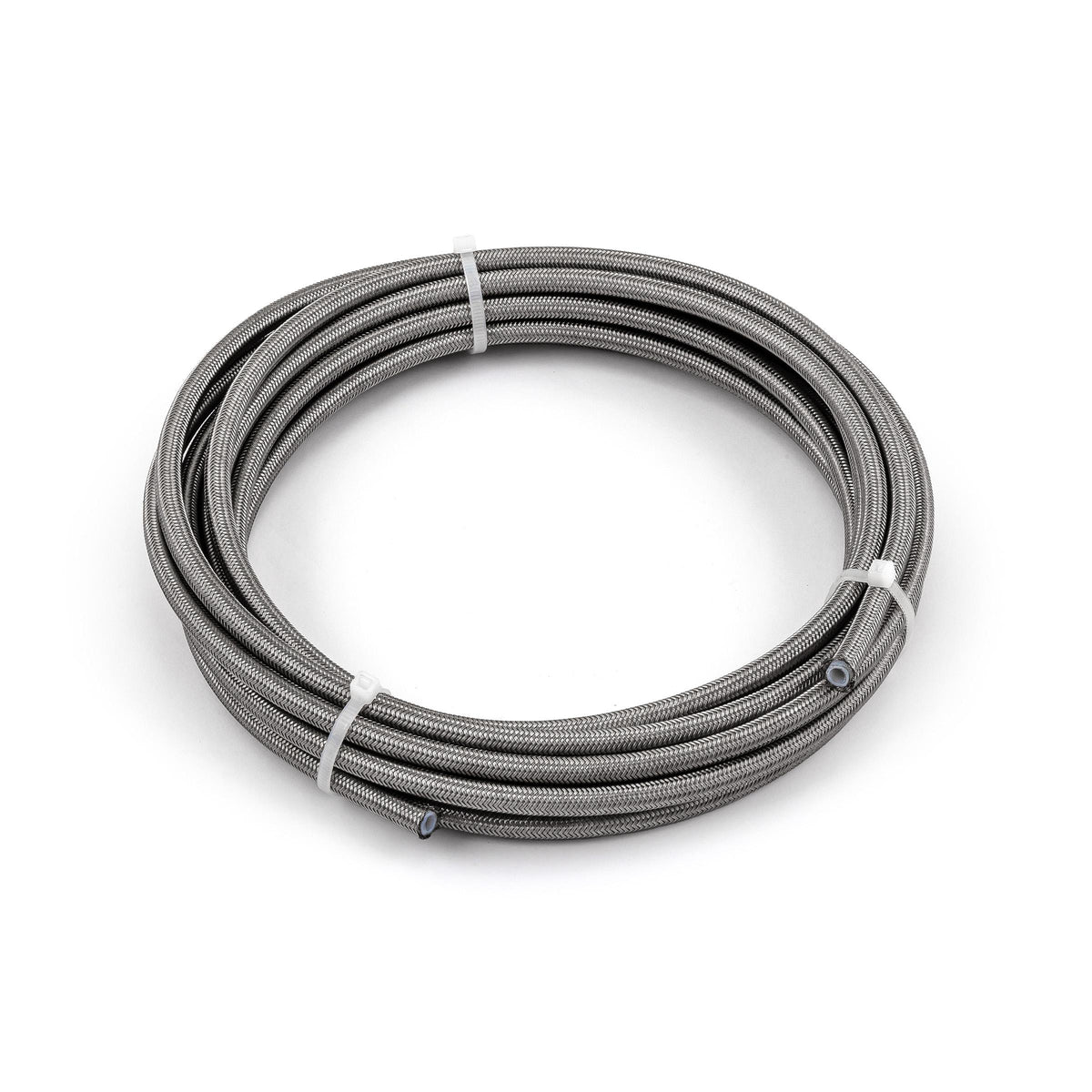 -4 AN PTFE Braided Stainless Steel Hose Line [20 ft. Length]