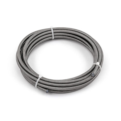 -4 AN PTFE Braided Stainless Steel Hose Line [20 ft. Length]