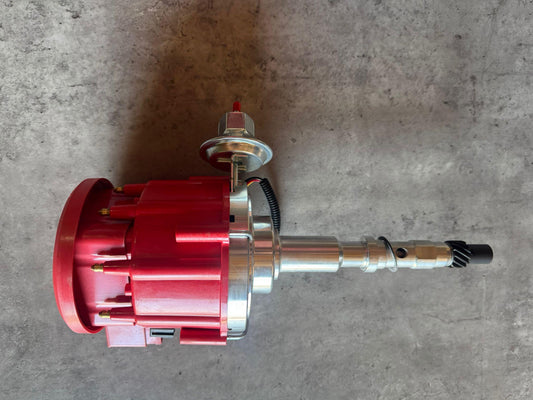 Amc Jeep 290 304 360 401 6000 Series 65K Coil HEI Distributor [Red]