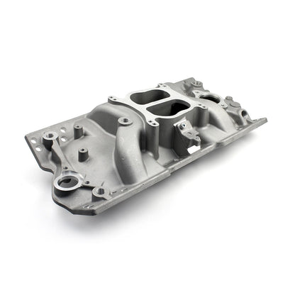 Chevy SBC 350 LowRise Intake Manifold [Satin]