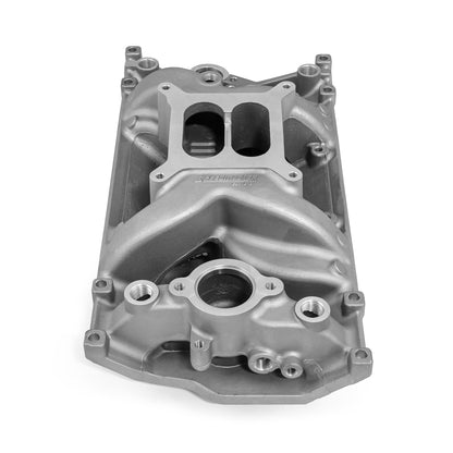 Chevy SBC 350 Vortec MID-AIR™ MidRise Aluminum Intake Manifold [Satin]