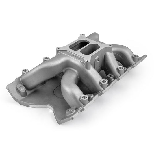Ford 351C Cleveland 3V (4V w/Tongues) MID-AIR™ MidRise Intake Manifold [Satin]