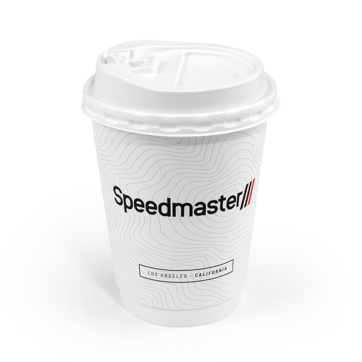 Sipper Lid for 12oz Coffee Cups - Pack of 25 [White]