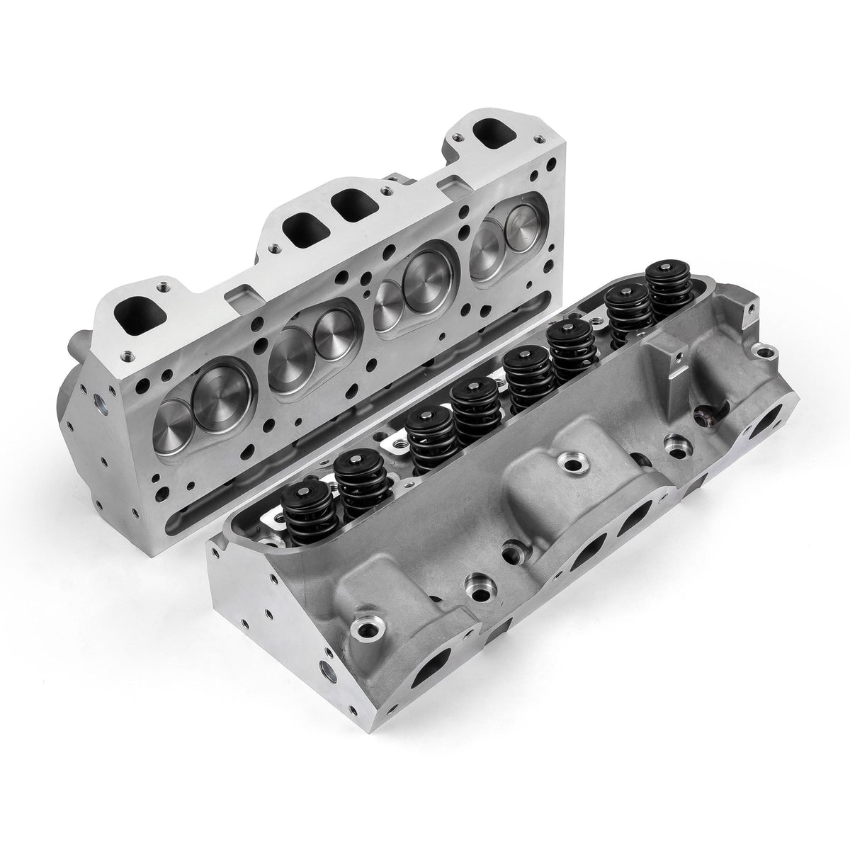 Pontiac 389 400 455 215cc 87cc Ram Air Hydraulic Roller Assembled Cylinder Heads